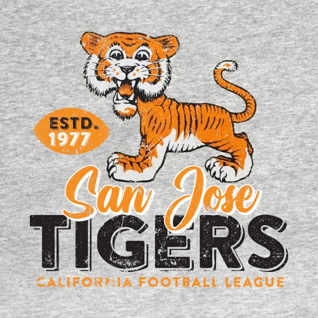 San Jose Tigers by MindsparkCreative